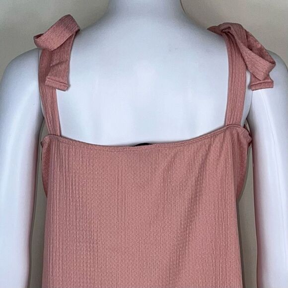 White Birch Tie Strap Top Lined Tank Top - Picture 6 of 10